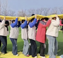 利辛七中趣味运动会